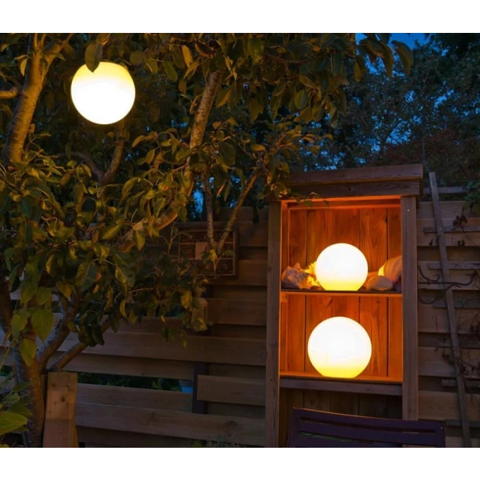 Pack Boules LED Ubbink Multibright Solar Float - 3 Tailles 4 Pack Boules LED Ubbink Multibright Solar Float - 3 Tailles – Image 2