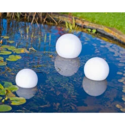 Pack Boules LED Ubbink Multibright Solar Float - 3 Tailles