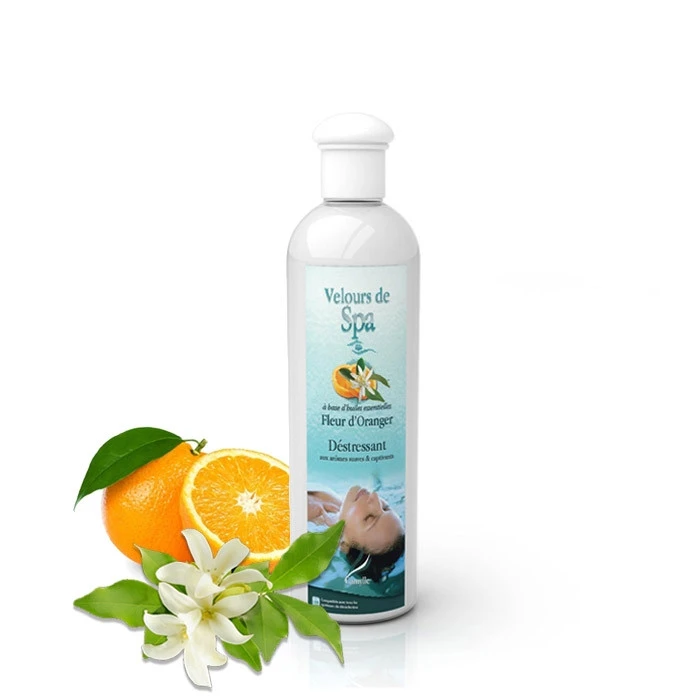 Parfum De Spa à Base D'huiles Essentielles à La Fleur D'Oranger Camylle 250 Ml 3 Parfum De Spa à Base D'huiles Essentielles à La Fleur D'Oranger Camylle 250 Ml