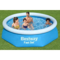 Piscine Autoportée Bestway Fast Set 2,44 X 0,61 M -Piscine Magasin piscine 244 61 fast set ambiance