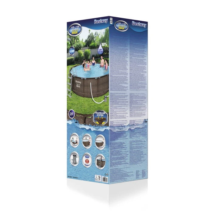 Piscine Tubulaire Ronde Bestway Steel Pro Max 3,66 X 1,00 M 11 Piscine Tubulaire Ronde Bestway Steel Pro Max 3,66 X 1,00 M – Image 10