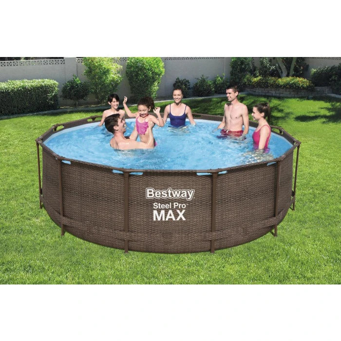 Piscine Tubulaire Ronde Bestway Steel Pro Max 3,66 X 1,00 M 4 Piscine Tubulaire Ronde Bestway Steel Pro Max 3,66 X 1,00 M – Image 3