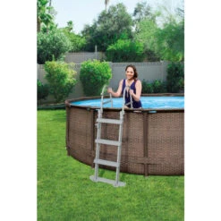 Piscine Tubulaire Ronde Bestway Steel Pro Max 3,66 X 1,00 M 15 Piscine Tubulaire Ronde Bestway Steel Pro Max 3,66 X 1,00 M -Piscine Magasin piscine bestway imitation bois 366 5