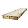 Piscine En Bois Rectangulaire Ubbink Linéa 15,50 X 3,50 X 1,55 M - Liner Beige -Piscine Magasin piscine bois linea ubbink 350x1550cm h 155cm liner beige
