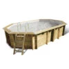Piscine En Bois Octogonale Ubbink Océa 5,50 X 3,55 X 1,20 M - Liner Gris 1 Piscine En Bois Octogonale Ubbink Océa 5,50 X 3,55 X 1,20 M - Liner Gris -Piscine Magasin piscine bois ocea ubbink 355x550cm gris 1