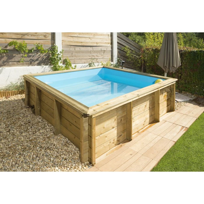 Piscinette Pistoche En Bois Pour Enfants 2 X 2 M 6 Piscinette Pistoche En Bois Pour Enfants 2 X 2 M – Image 4