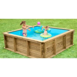 Piscinette Pistoche En Bois Pour Enfants 2 X 2 M 16 Piscinette Pistoche En Bois Pour Enfants 2 X 2 M -Piscine Magasin piscinette hors sol en bois pour enfants pistoche 2 x 2 m 7
