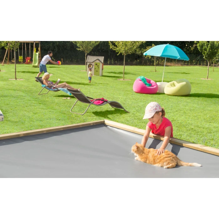 Piscinette Pistoche En Bois Pour Enfants 2 X 2 M 8 Piscinette Pistoche En Bois Pour Enfants 2 X 2 M – Image 6