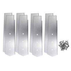 Kit De 8 Pièces Finition Margelles 135° Ubbink Alu Piscine Bois Octogonale 11 Kit De 8 Pièces Finition Margelles 135° Ubbink Alu Piscine Bois Octogonale -Piscine Magasin platine linea droit set 8 finition margelles ubbink alluminium studio 6