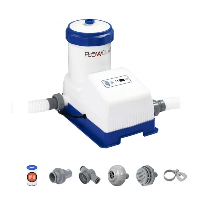 DESTOCKAGE - Épurateur à Cartouche Tactile Et Intelligent Bestway 6 DESTOCKAGE - Épurateur à Cartouche Tactile Et Intelligent Bestway – Image 5