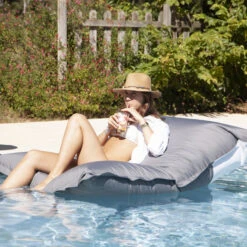Pouf De Piscine Flottant Solar Xtrem - Gris