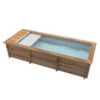 Piscine Urbaine Procopi En Bois 6 X 2,5 M - Couverture Automatique -Piscine Magasin procopi piscine 6x2 5 vraie 1