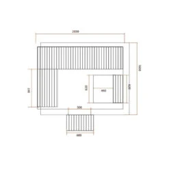 Sauna Traditionnel D'extérieur Holl's Gaïa Bella 22 Sauna Traditionnel D'extérieur Holl's Gaïa Bella -Piscine Magasin sauna d exterieur gaia bella 4