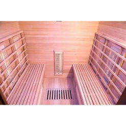Sauna Infrarouge France Sauna SPECTRA - 4 Places -Piscine Magasin sn spectra05r sauna infrarouge france sauna spectra 4places interieur