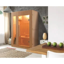 Sauna Traditionnel France Sauna ZEN - 2 Places 15 Sauna Traditionnel France Sauna ZEN - 2 Places -Piscine Magasin sn zen2pk sauna vapeur france sauna zen 2 places ambiance