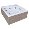 Spa Rigide Acrylique NetSpa Square 5 Places -Piscine Magasin spa exterieur rigide 5 places square 1
