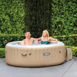 Spa Gonflable Intex PureSpa Sahara 4 Places -Piscine Magasin spa gonflable intex purespa sahara 4 places ambiance