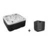 Pack Spa Rigide Netspa Celtic 1 - 5 Places + Pompe à Chaleur O’spa 5kW -Piscine Magasin spa pompe a chaleure celtic 1 5 places