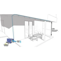 Système De Brumisation Haute Pression O'Fresh - 20 Buses 13 Système De Brumisation Haute Pression O'Fresh - 20 Buses -Piscine Magasin systeme de brumisation haute pression 20 buses 2